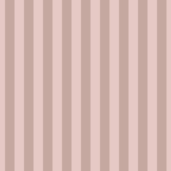 Vertical Stripes - Soft Pink and Latte - Med