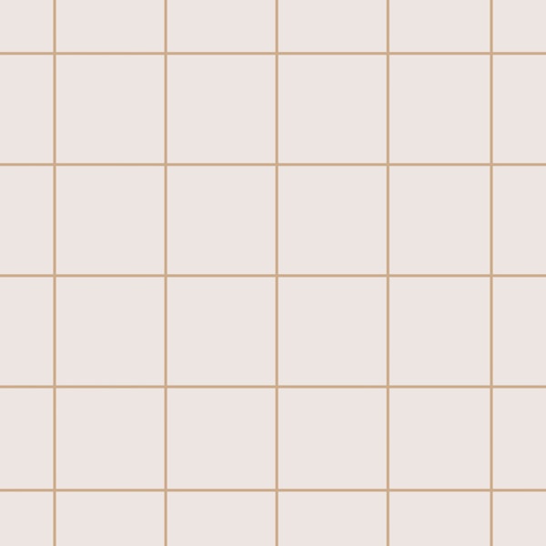 Modern Rose Beige Grid