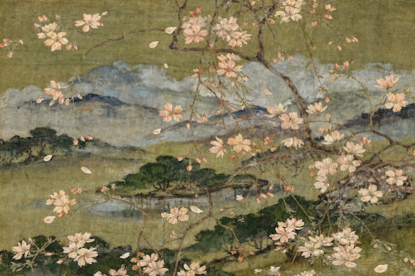 Vintage Blossom Landscape