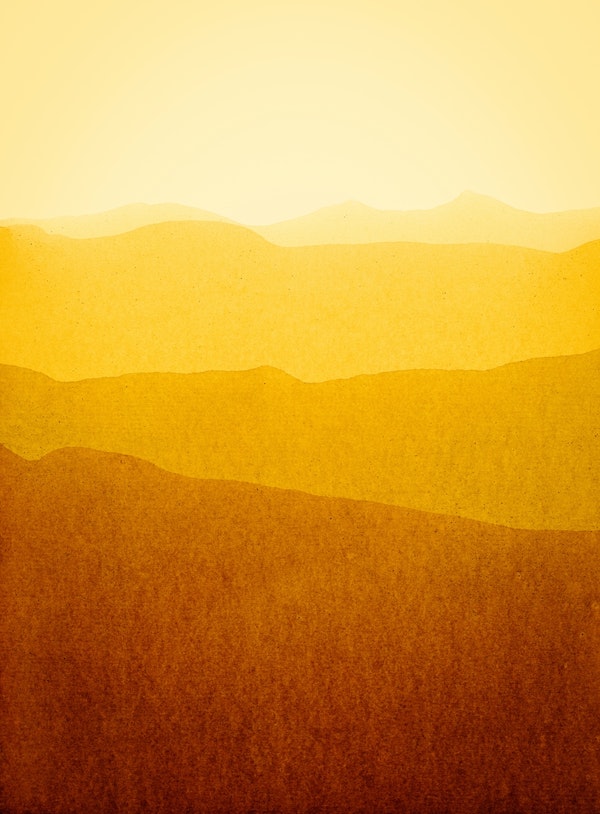 gradient landscape - sunshine edit