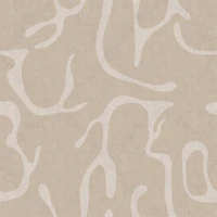 Sandy Beige Abstract Stone Mosaic tapete