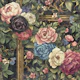 Victorian Roses Art Black Velvet