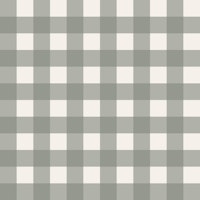 Mini Mute Oliva & Ivory Vichy Checkers Grid tapete