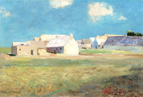 Breton Village by Odilon Breton