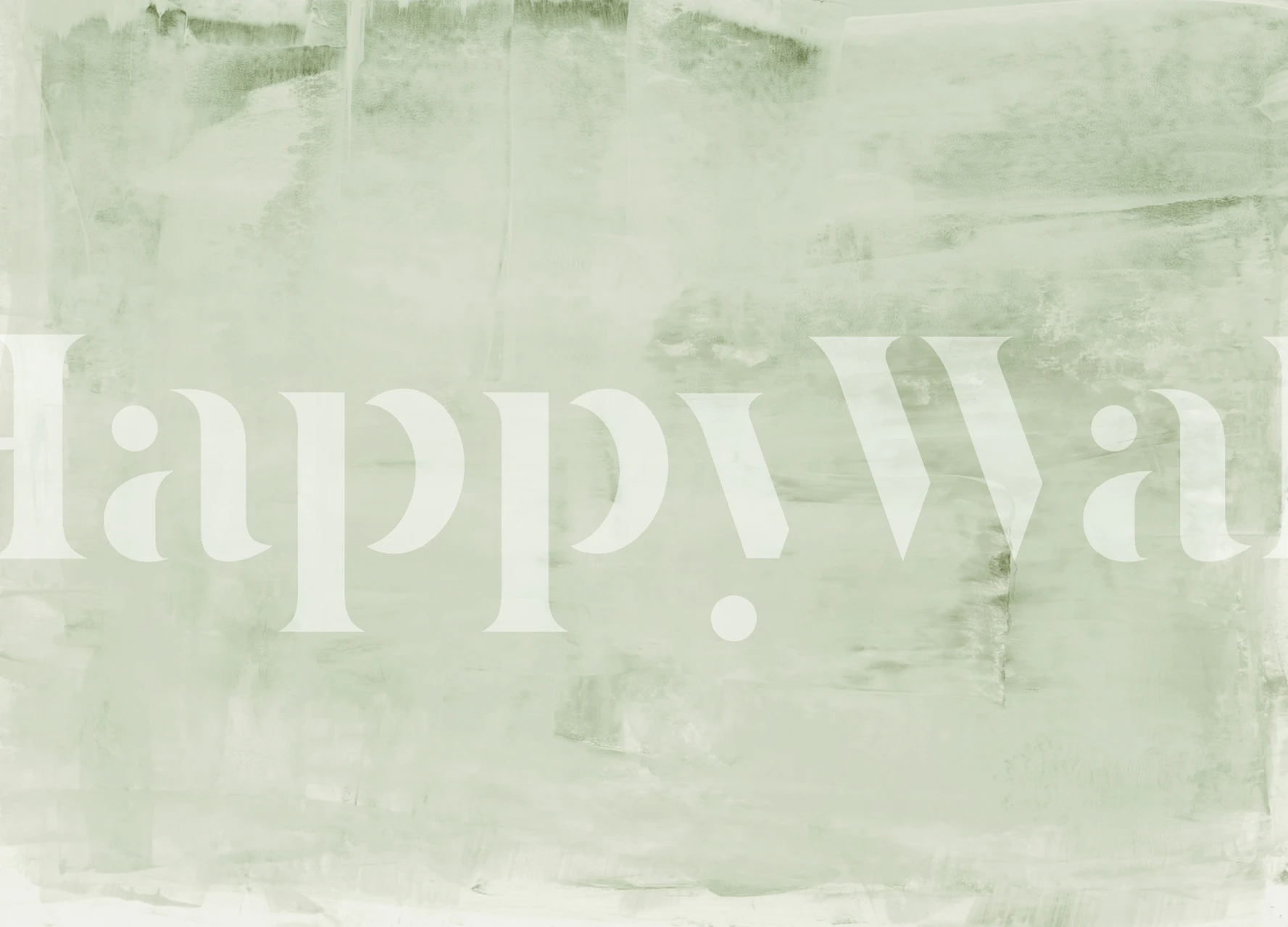 papier peint soft layers pale sage dans une pièce