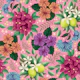 Mediterranean Maximalist Garden - Pink