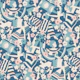 Flower power dance - blue pink beige