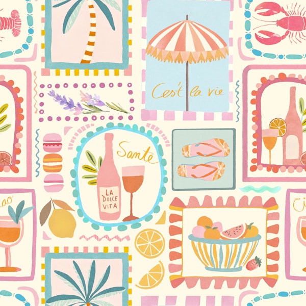 Retro Riviera Mediterranean Journey