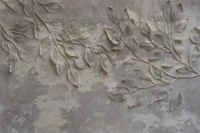 Leaf Impressions Tuberose Grunge tapet