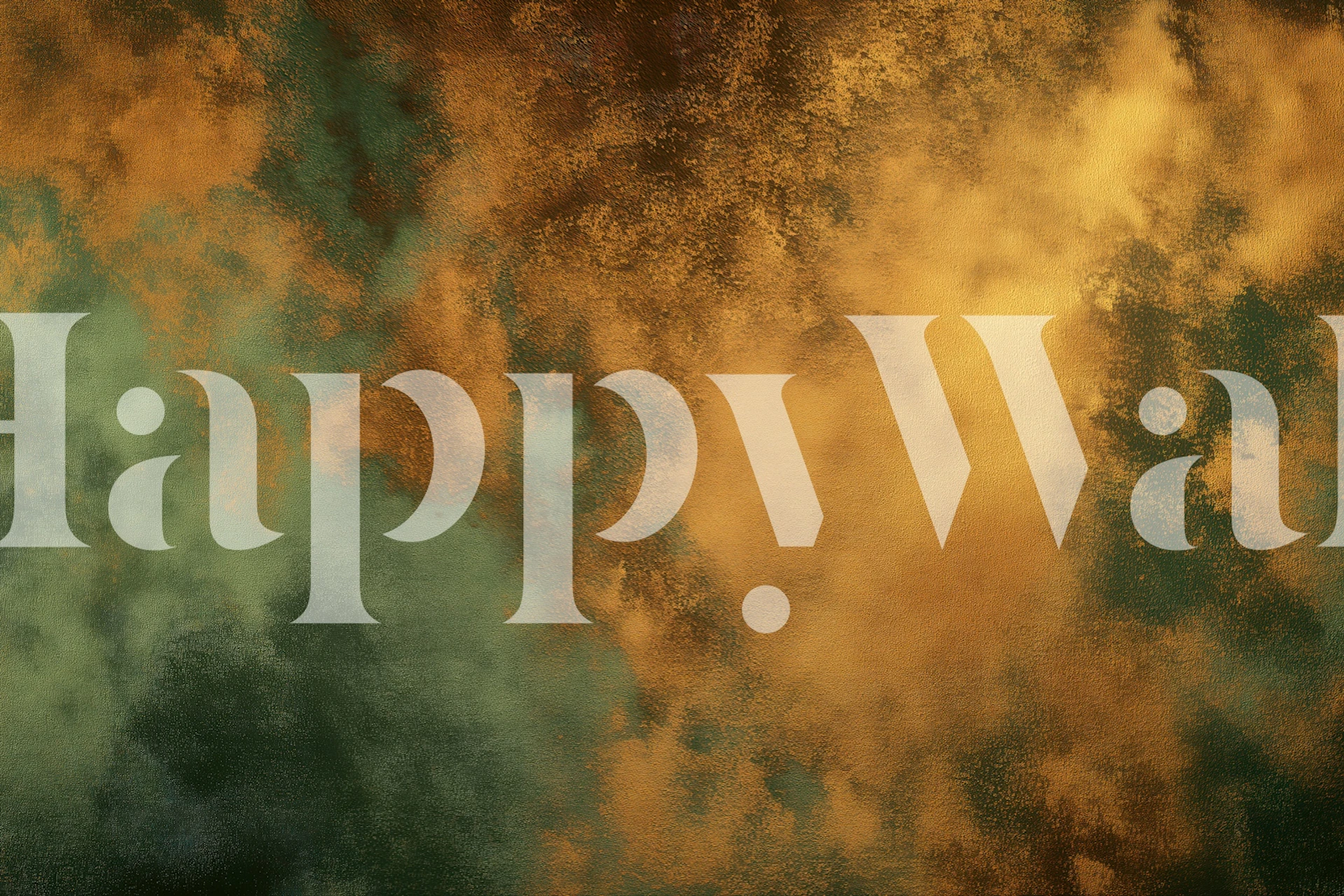 Golden Forest Texture wallpaper in a room