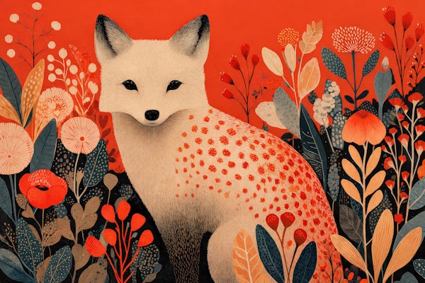Autumn Fox Illustration