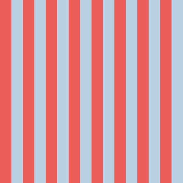 Red and Air Blue Medium Stripes