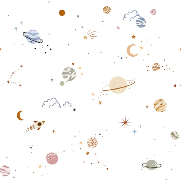 Minimalist space white