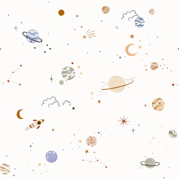 Minimalist space - no pink - off white