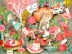 Alice in wonderland forest