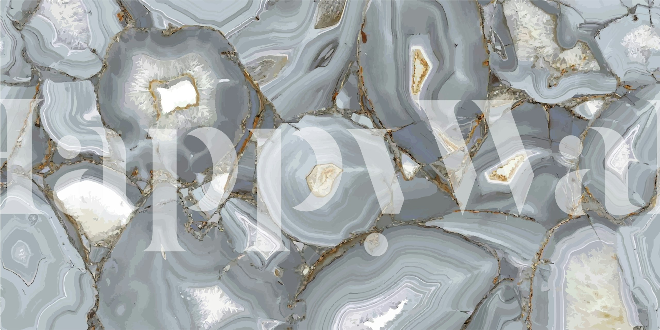 Stone Rings tapet i et rum