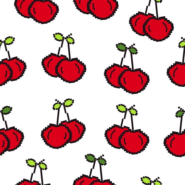 Pixel Cherries Pop