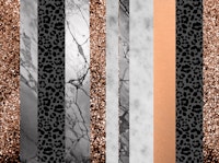 Leopard Marble Glitter Stripes Glam 3 tapet