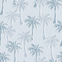 Tropical palm Trees - Blue tapet