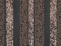 Leopard Glitter Stripes Glam 6 tapet