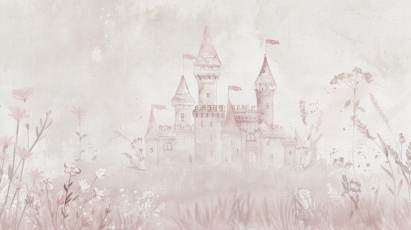 Fairytale Princess Castle – Pale Rose