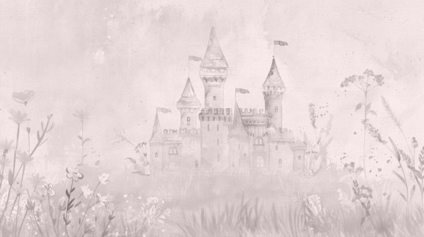Fairytale Princess Castle – Soft Mauve