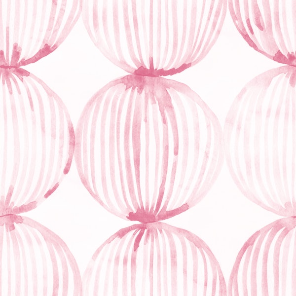 Spherical Abstract in pink - medium