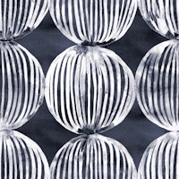 Spherical Abstract in blue - medium tapete