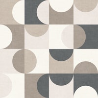 Bauhaus Circle Abstract in neutrals - medium tapetit