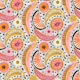 Tropical Fruit Citrus Banana Hand DrawKitchen
