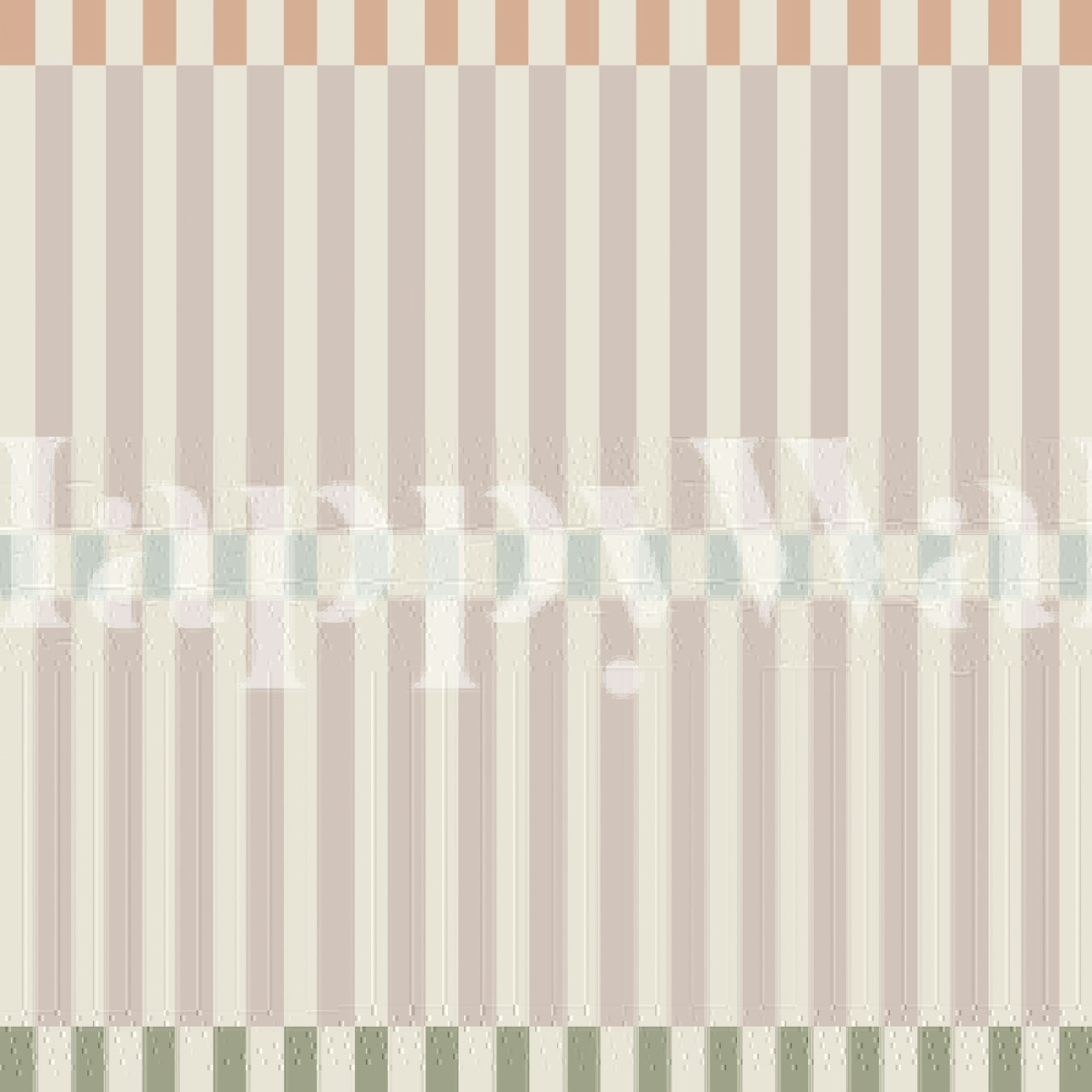 Vintage soft purple stripe panel wallpaper in a room