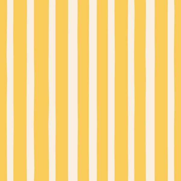 Soft Butter Yellow Stripes