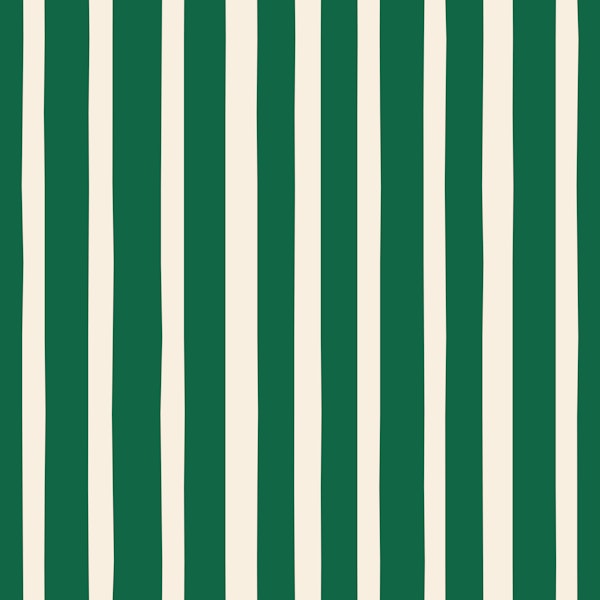 Emerald Green Vertical Stripes