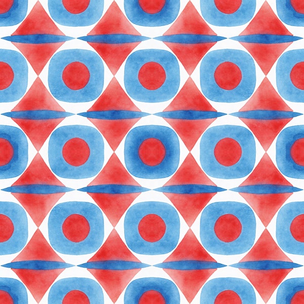 Scandi Watercolor Shapes