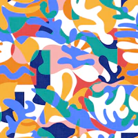 Cheerful Abstraction Summer Holiday Vibes WM wallpaper