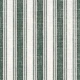 Ticking Vertical Stripe in Hunter Green