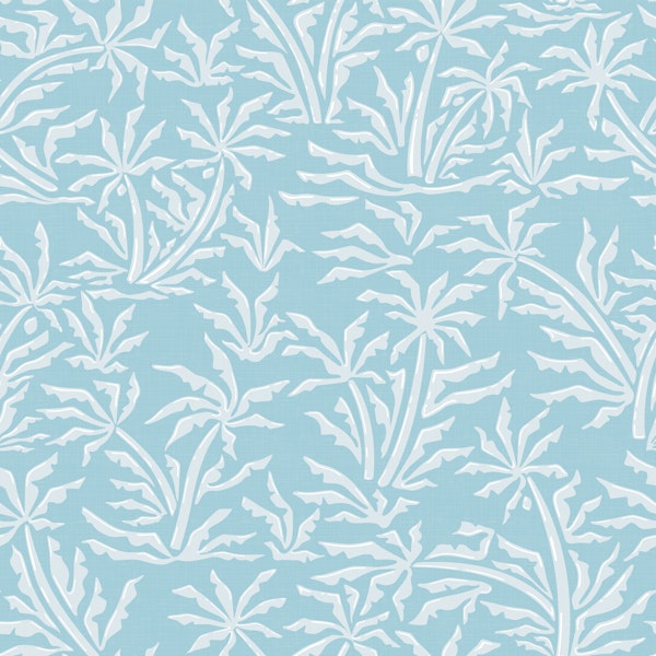 Retro Tropicana Light Blue WP