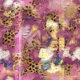 Pink leopard glam collage - no text