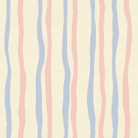 Calm Pastel wavy Lines tapet