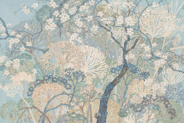 Vintage Cherry Blossom Grove