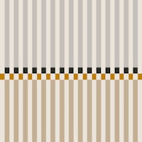 Retro Stripe and Checker Band behang