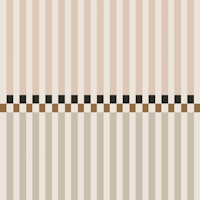 Blush and mint green Stripe Checker Trim tapete