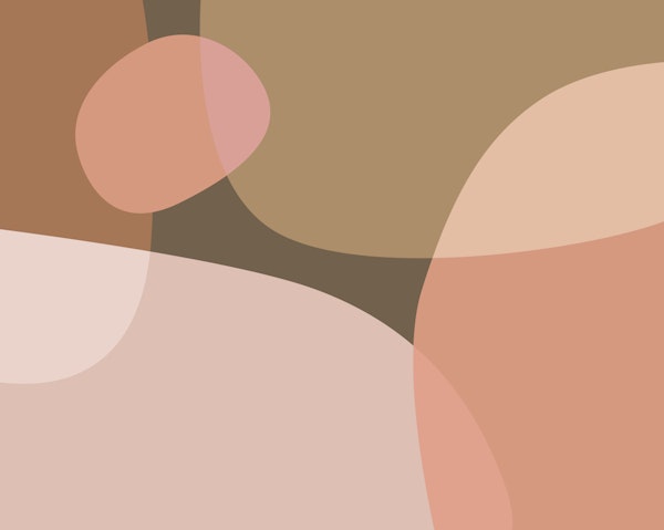 Modern Organic Shapes Neutral