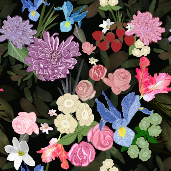 Moody Floral Bouquet