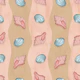 Peach Beachy Shells
