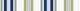 Santorini Stripes in blue green