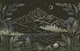 Night Sky Mountain Outline
