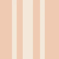 Ticking Stripe Dusty Peach & Sand tapet