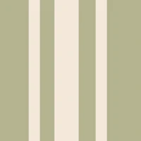Mediterranean Ticking Stripe Sage & Sand tapet
