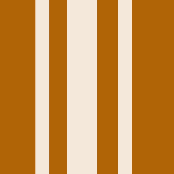 Ticking Stripe Terracotta & Sand